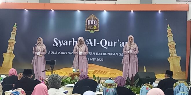 Hari Kedua Lomba Syarhil Qur An MTQ Ke 44 Kaltim Peserta Tampil Penuh