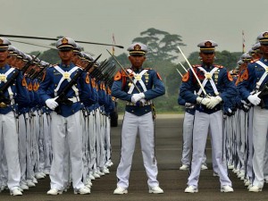 Pasukan Akmil tampak gagah. (foto: ist)