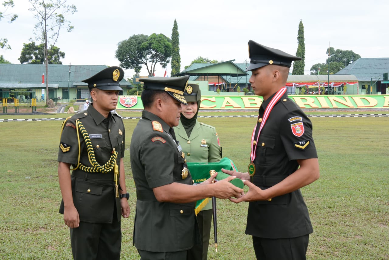 137 Bintara TNI AD Dilantik, Resmi Sandang Pangkat Sersan Dua -  IniBalikpapan.Com