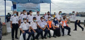 Peresmian Stasiun Life Jacket Kampung Baru Balikpapan