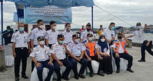 Peresmian Stasiun Life Jacket Kampung Baru Balikpapan