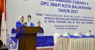 Ketua DPD IWAPI Kaltim Ernawati,