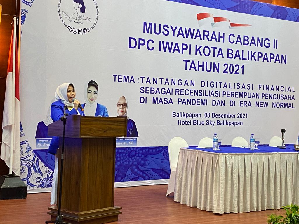 Ketua DPD IWAPI Kaltim Ernawati,