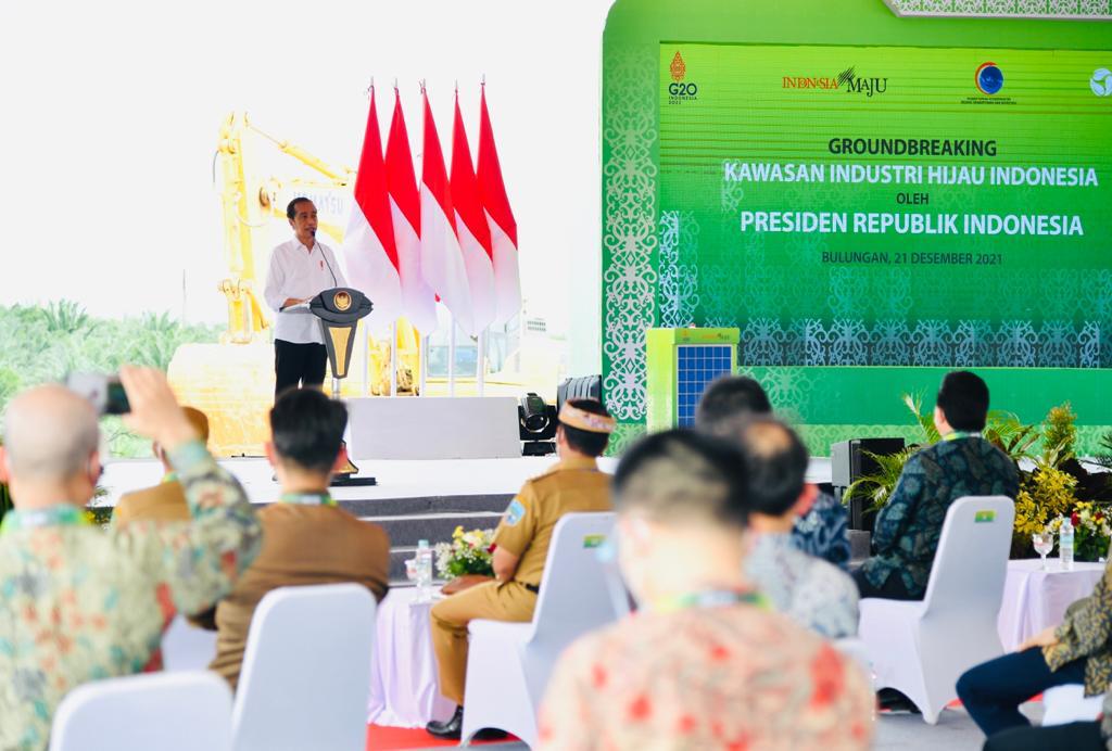 groundbreaking Kawasan Industri Hijau Indonesia