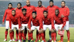 Skuat Timnas Indonesia saat hadapi Arab Saudi / foto : @Indostransfer