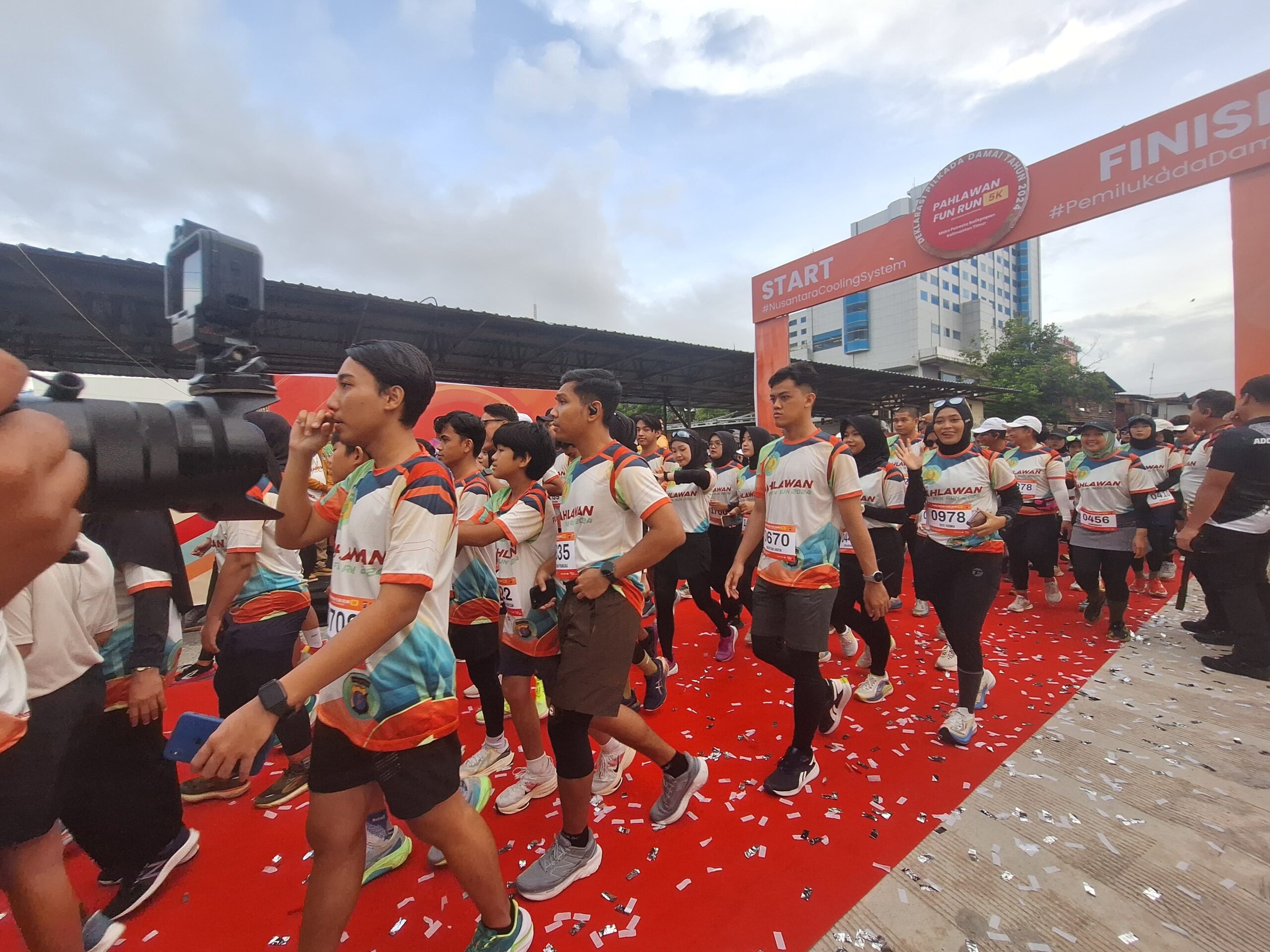 Pahlawan Fun Run yang digelar Polresta Balikpapan pada Minggu 17 November 2024