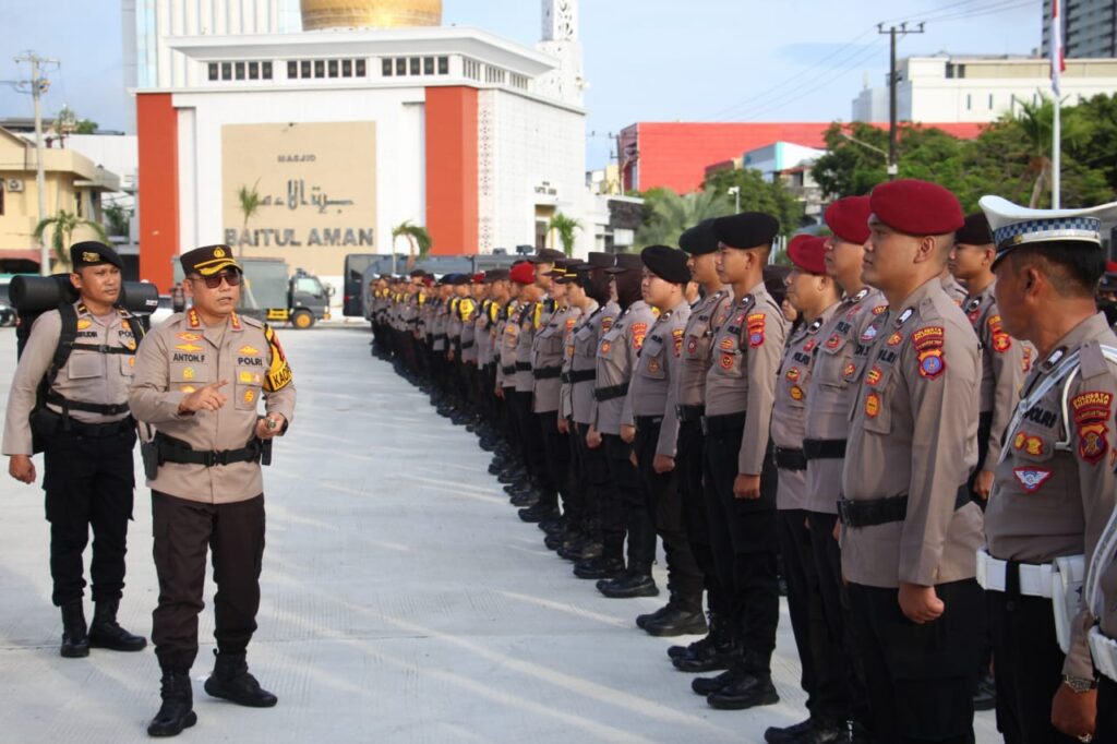 Rapat Koordinasi Apel Siaga Masa Tenang Pada Pilkada Balikpapan 2024, Minggu 24 November 2024.