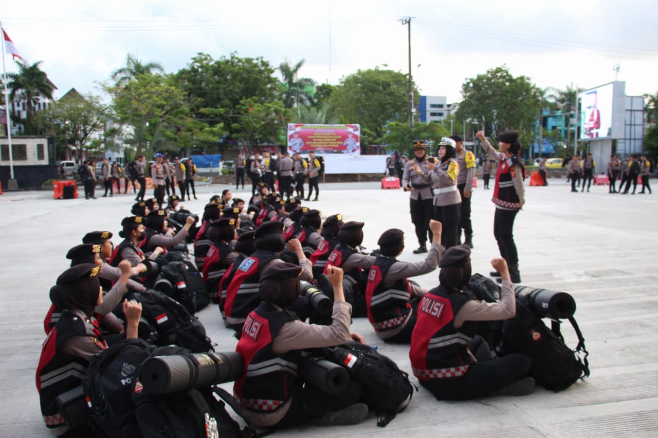 Rapat Koordinasi Apel Siaga Masa Tenang Pada Pilkada Balikpapan 2024, Minggu 24 November 2024.