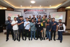 Polresta Balikpapan menggelar Forum Group Discussion (FGD) dihadiri sejumlah awak media di Hotel Pasifik, Selasa 26 November 2024