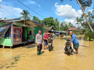 Hujan deras yang mengguyur daerah hulu Sungai Sepaku pada Kamis (14/11), menyebabkan sungai meluap dan merendam 28 rumah warga di Kelurahan Sepaku