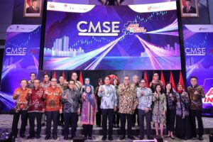 Capital Market Summit & Expo (CMSE) 2024 sukses menarik perhatian masyarakat dengan menghadirkan total 43.008 pengunjung, baik secara luring maupun daring