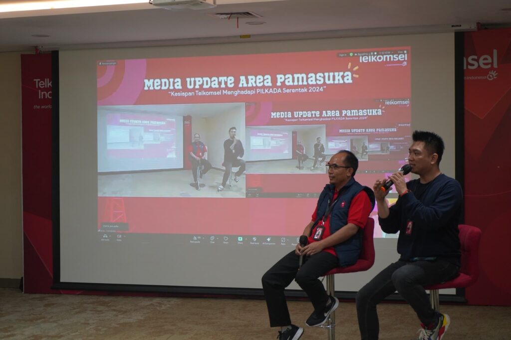 Menjelang Pilkada Serentak 2024, Telkomsel Area Pamasuka memastikan kesiapan infrastrukturnya dengan mengamankan 426 Titik Fokus (POI) Pilkada