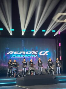 PT Yamaha Indonesia Motor Manufacturing (YIMM) memberikan kejutan manis menjelang akhir tahun dengan memperkenalkan Yamaha Aerox Alpha "Turbo".