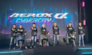 PT Yamaha Indonesia Motor Manufacturing (YIMM) memberikan kejutan manis menjelang akhir tahun dengan memperkenalkan Yamaha Aerox Alpha "Turbo".