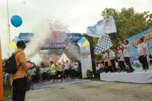 Ribuan pekerja dan mitra kerja PT Kilang Pertamina Balikpapan (KPB) tumpah ruah di Pantai Kilang Mandiri, Sabtu (14/12), untuk memeriahkan Values Day KPB 2024.