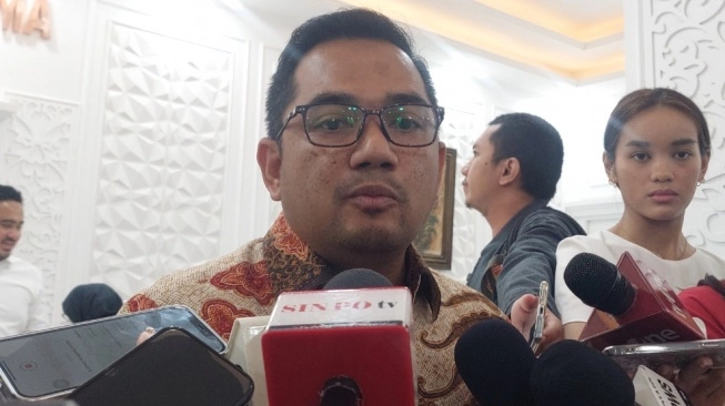 Ketua Komisi II DPR RI Muhammad Rifqinizamy Karsayuda. (Suara.com/Lilis)