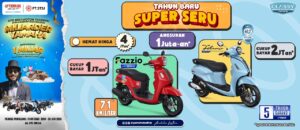 Yamaha Kaltim siap memberikan semangat baru dengan menghadirkan promo menarik untuk motor stylish Fazzio dan Grand Filano.