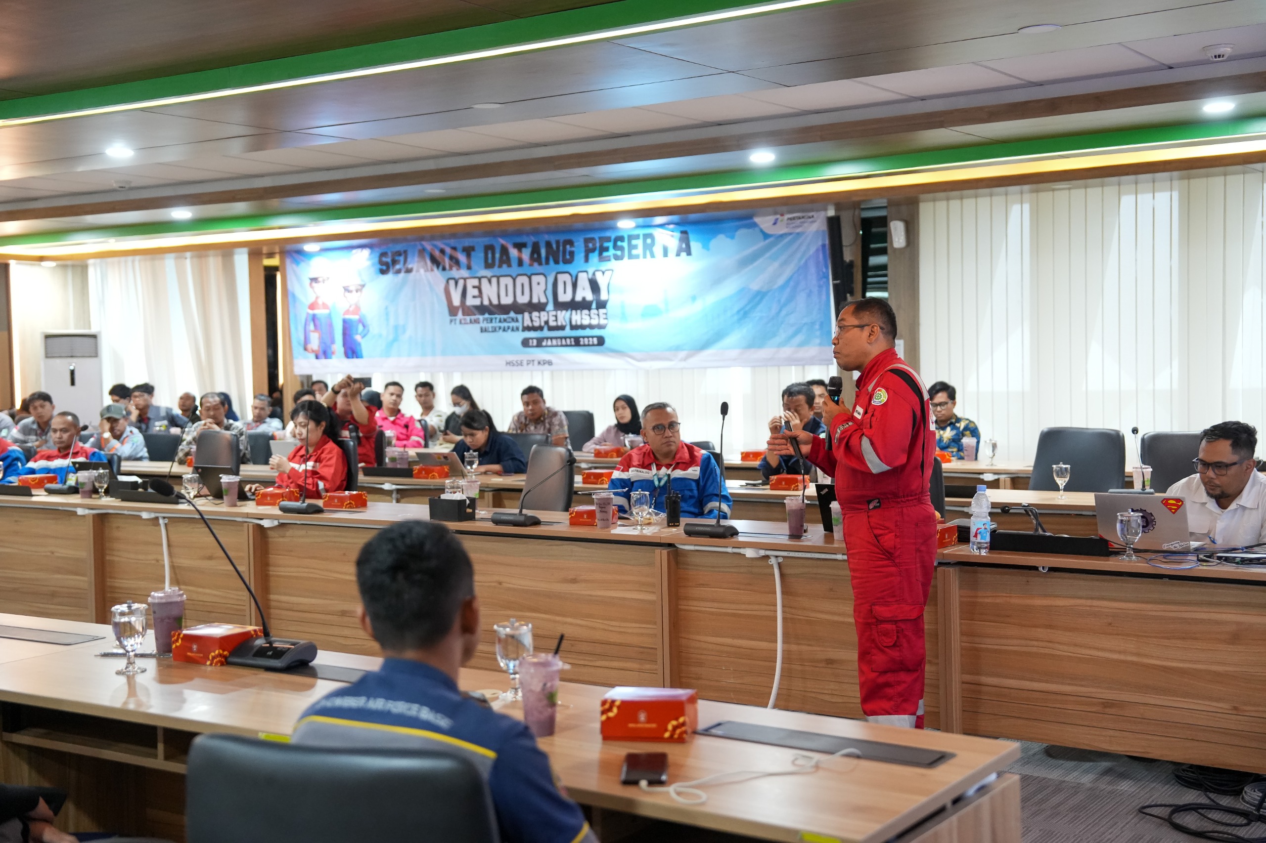 PT Kilang Pertamina Balikpapan (PT KPB) mengadakan acara tahunan Vendor Day Aspek HSSE.